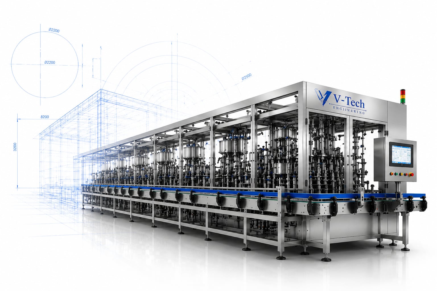 Od blueprinta do gotove industrijske mašine